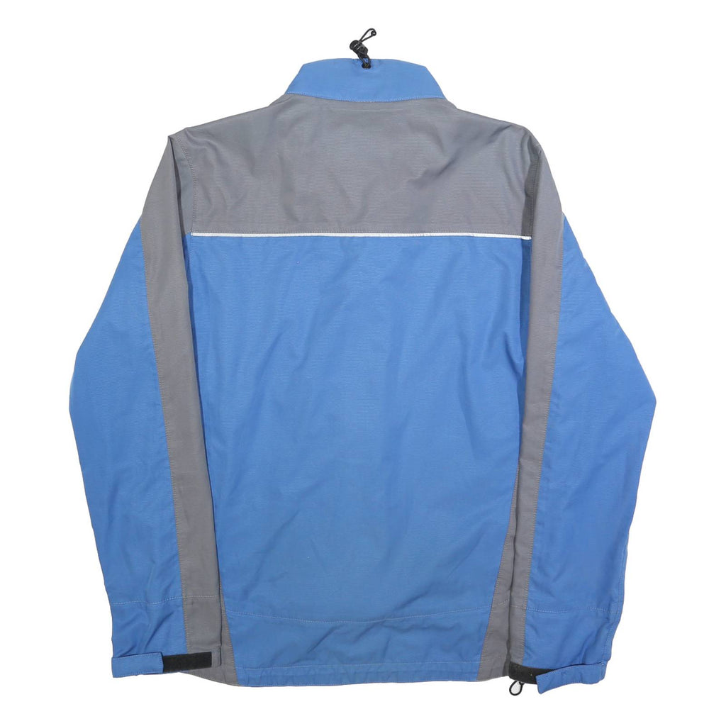 SCOTT USA Mens Blue & Grey Jacket M Polyester Zip Outdoor Sports