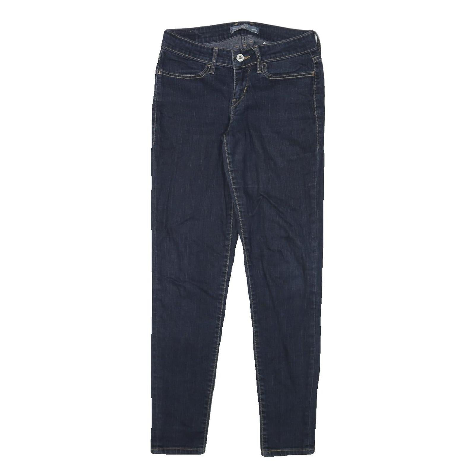 LEVI'S Womens Jeans Blue Slim Skinny Denim Medium W26 L28 Classic Style