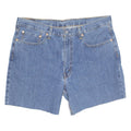LEVI'S Cut Off 550 Mens Denim Shorts Blue XL W39