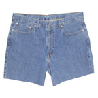 LEVI'S Cut Off 550 Mens Denim Shorts Blue XL W39