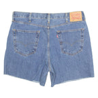 LEVI'S Cut Off 550 Mens Denim Shorts Blue XL W39