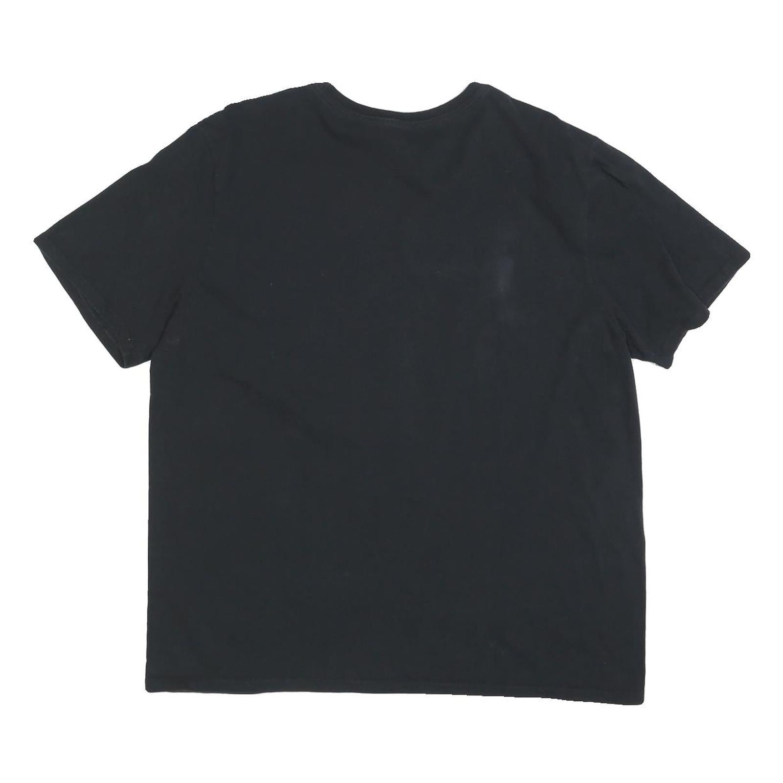 NIKE Womens Black Red Just Do It Graphic T-Shirt XL Short Sleeve Crew Neck