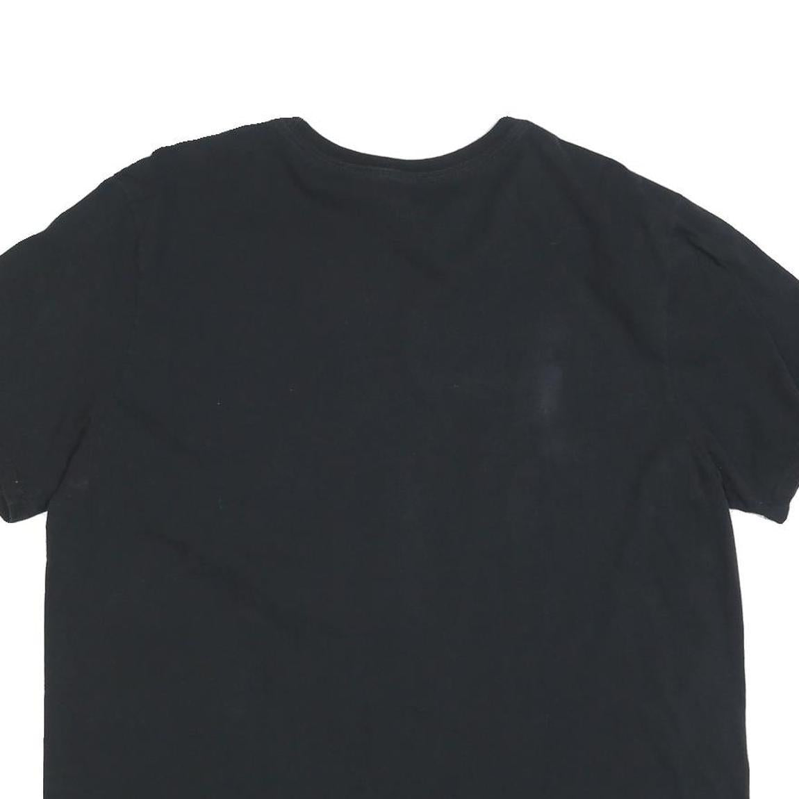 NIKE Womens Black Red Just Do It Graphic T-Shirt XL Short Sleeve Crew Neck