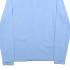 LYLE & SCOTT Womens Blue & Pink Plain Jumper Full Zip Crew Neck Basic Knit S