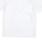 SMIFFY'S Mens White Military Style Shirt S Novelty Costume Gold Buttons