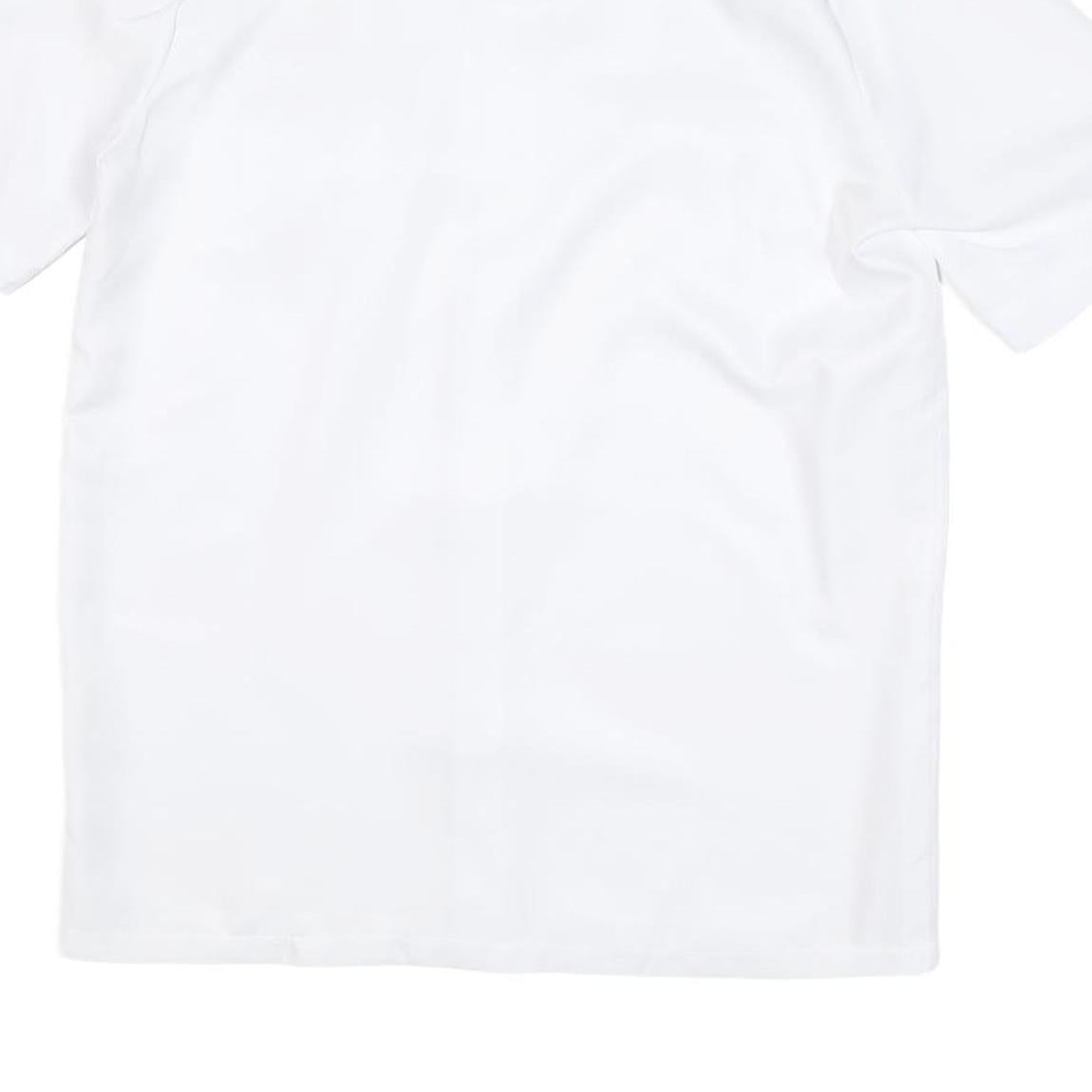 SMIFFY'S Mens White Military Style Shirt S Novelty Costume Gold Buttons