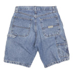 WRANGLER Mens Denim Blue Carpenter Shorts M W28 Classic Fit Workwear