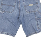 WRANGLER Mens Denim Blue Carpenter Shorts M W28 Classic Fit Workwear