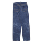 DICKIES Mens Jeans Blue Regular Straight Denim Medium W30 L32 Workwear