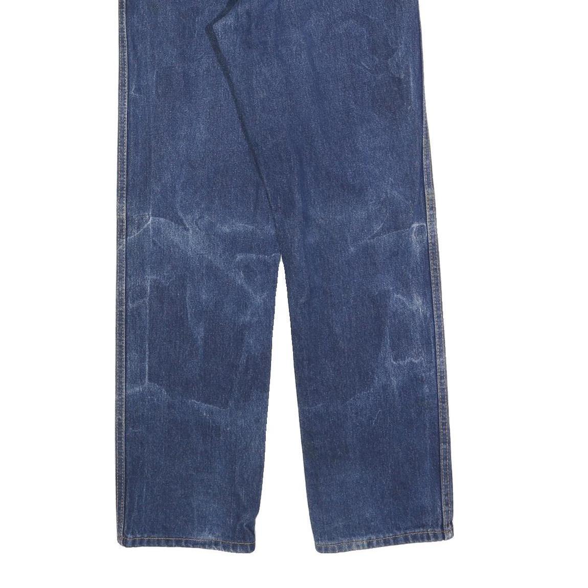 DICKIES Mens Jeans Blue Regular Straight Denim Medium W30 L32 Workwear