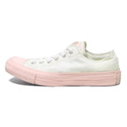 CONVERSE Chuck Taylor All Star Womens Low Top Trainers White & Pink Canvas UK