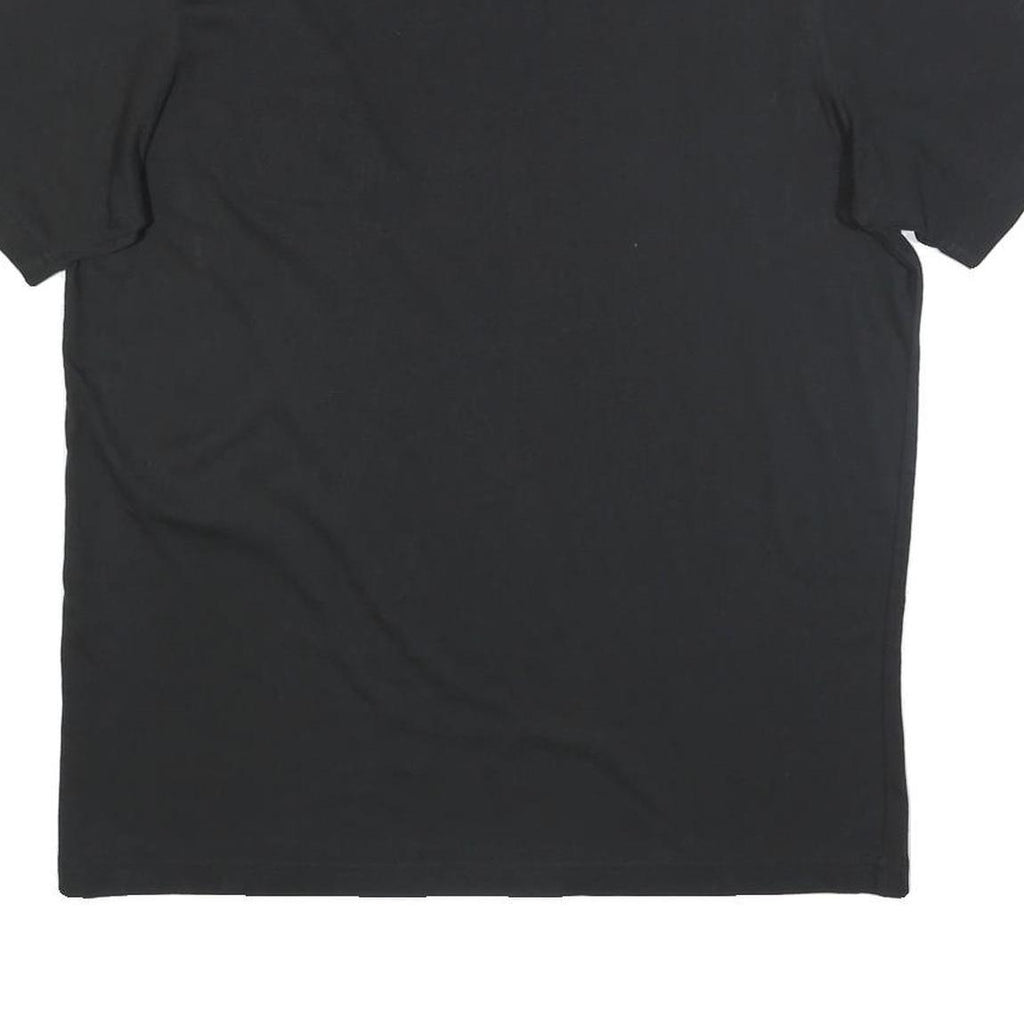 ADIDAS Mens Black Classic T-Shirt M Short Sleeve Crew Neck Cotton Casual