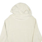 KARL KANI Mens Cream Hoodie S Cotton Blend Pullover Kangaroo Pocket Casual