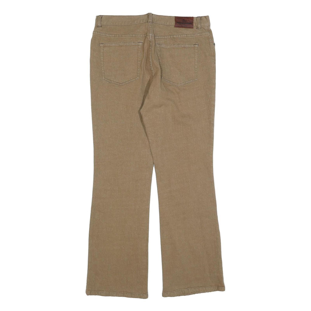 LAUREN RALPH LAUREN Womens Jeans Beige Regular Bootcut Denim Medium W34 L32