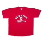 RUSSELL ATHLETIC Ohio State Buckeyes Mens T-Shirt Red USA XL