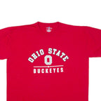 RUSSELL ATHLETIC Ohio State Buckeyes Mens T-Shirt Red USA XL