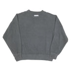 LOGO Mens Grey Broncos Crew Neck L Cotton Blend Pullover Sweatshirt