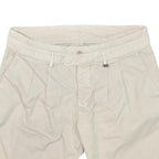 ANTONY MORATO Mens Shorts Beige Casual L W32 Plain Cotton Blend