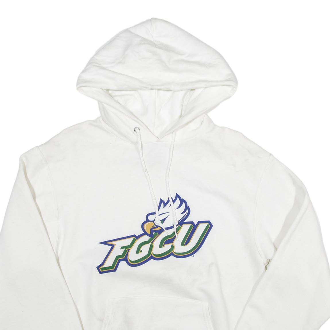 CHAMPION FGCU Womens White Hoodie S