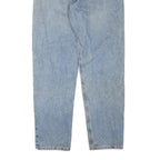 CARHARTT Mens Jeans Blue Regular Straight Denim Medium W36 L34 Casual Zip