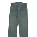 LEVI'S 501 Mens Jeans Blue Regular Straight Denim Medium W26 L30 Classic Button