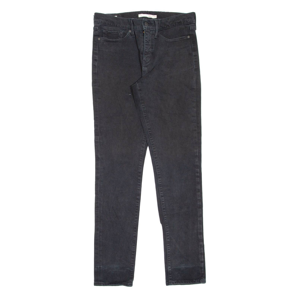 LEVI'S 311 Shaping BIG E Womens Jeans Black Slim Skinny W28 L30