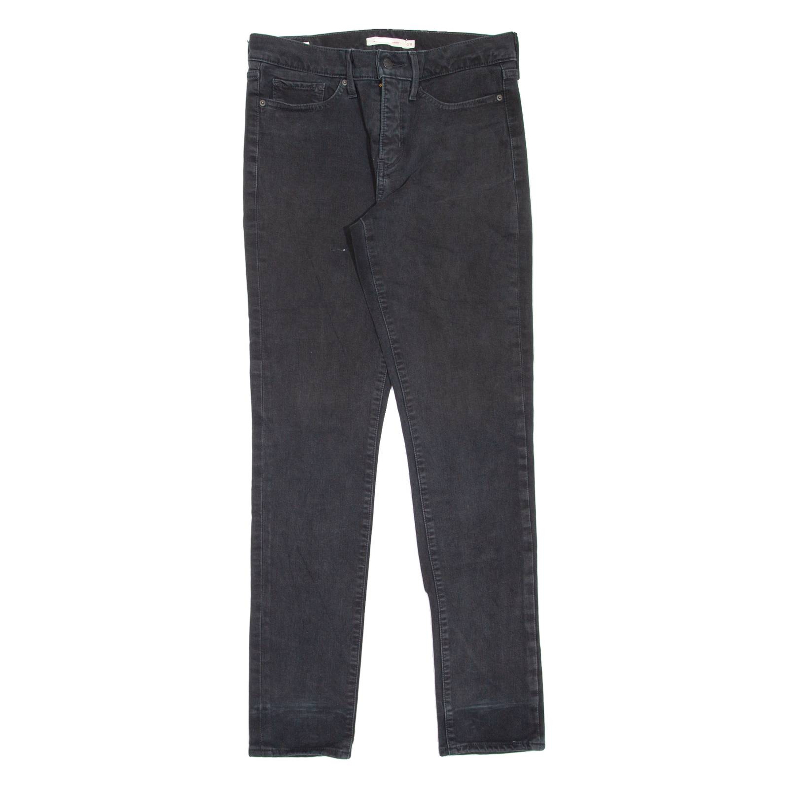LEVI'S 311 Shaping BIG E Womens Jeans Black Slim Skinny W28 L30