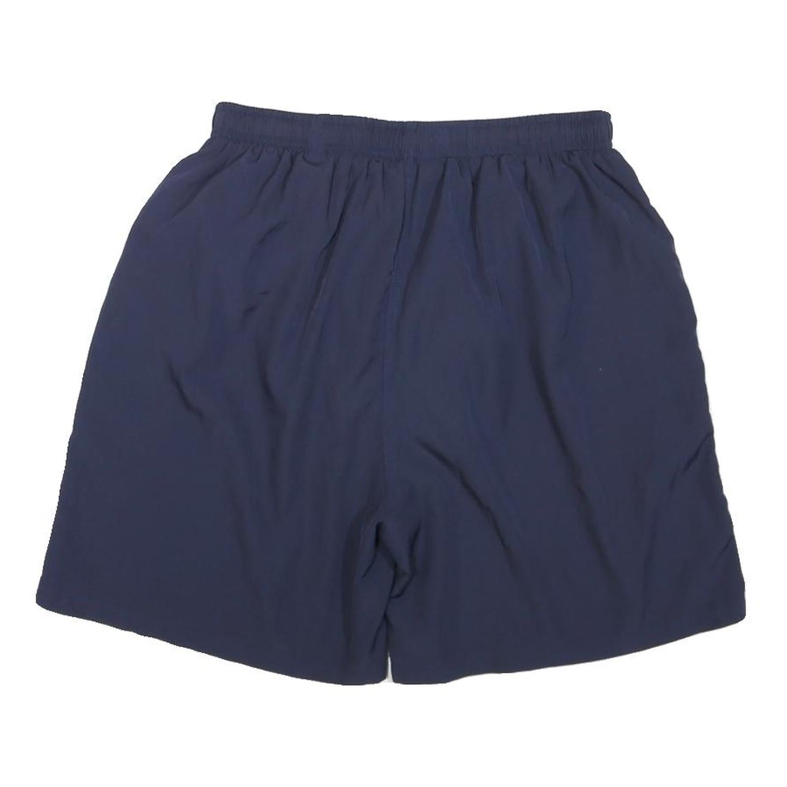 NIKE Mens Shorts Navy Blue Casual Sports 3XL W30 Polyester Blend Drawstring