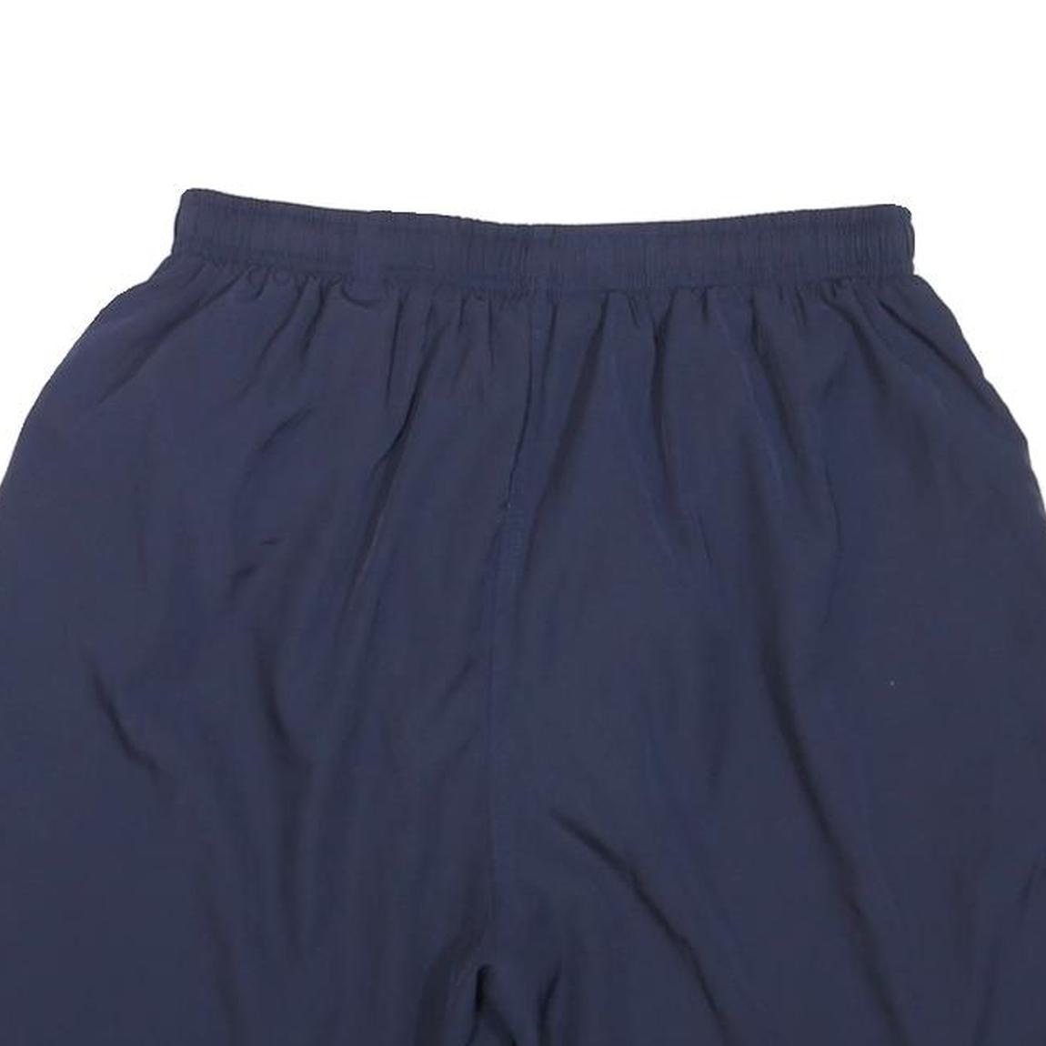 NIKE Mens Shorts Navy Blue Casual Sports 3XL W30 Polyester Blend Drawstring