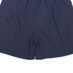 NIKE Mens Shorts Navy Blue Casual Sports 3XL W30 Polyester Blend Drawstring