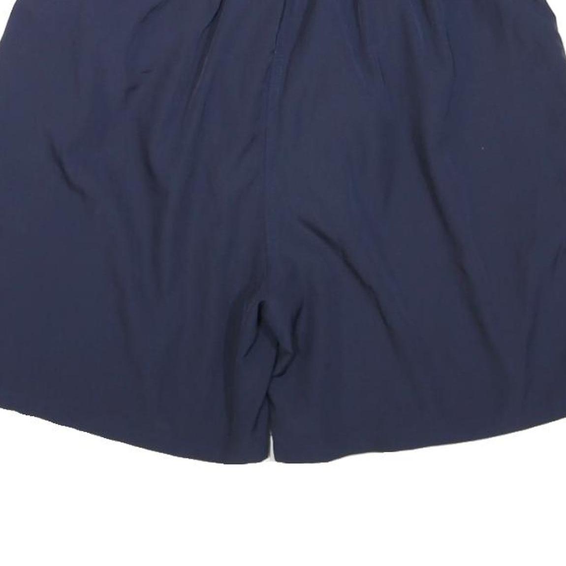 NIKE Mens Shorts Navy Blue Casual Sports 3XL W30 Polyester Blend Drawstring