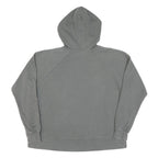 NIKE Womens Grey Hoodie L Cotton Pullover Casual Sports Sweatshirt