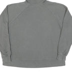 NIKE Womens Grey Hoodie L Cotton Pullover Casual Sports Sweatshirt
