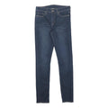LEVI'S Womens Jeans Blue Slim Skinny Denim Medium W29 L32 Classic Zip Pocket