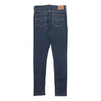 LEVI'S Womens Jeans Blue Slim Skinny Denim Medium W29 L32 Classic Zip Pocket