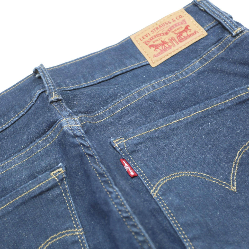 LEVI'S Womens Jeans Blue Slim Skinny Denim Medium W29 L32 Classic Zip Pocket