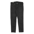 LEVI'S 512 BIG E Mens Jeans Black Slim Skinny Denim W32 L27 Classic Fit Zip