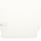 LA MODE Mens White Long Sleeve Plain XL Cotton Polo Shirt Casual Basic