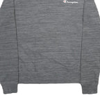 CHAMPION Mens Grey Crew Neck M Cotton Blend Casual Pullover Sweatshirt