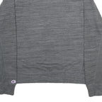 CHAMPION Mens Grey Crew Neck M Cotton Blend Casual Pullover Sweatshirt