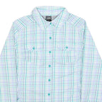 THE NORTH FACE Womens Blue & Purple Check Shirt S Lightweight Breathable Outdoor