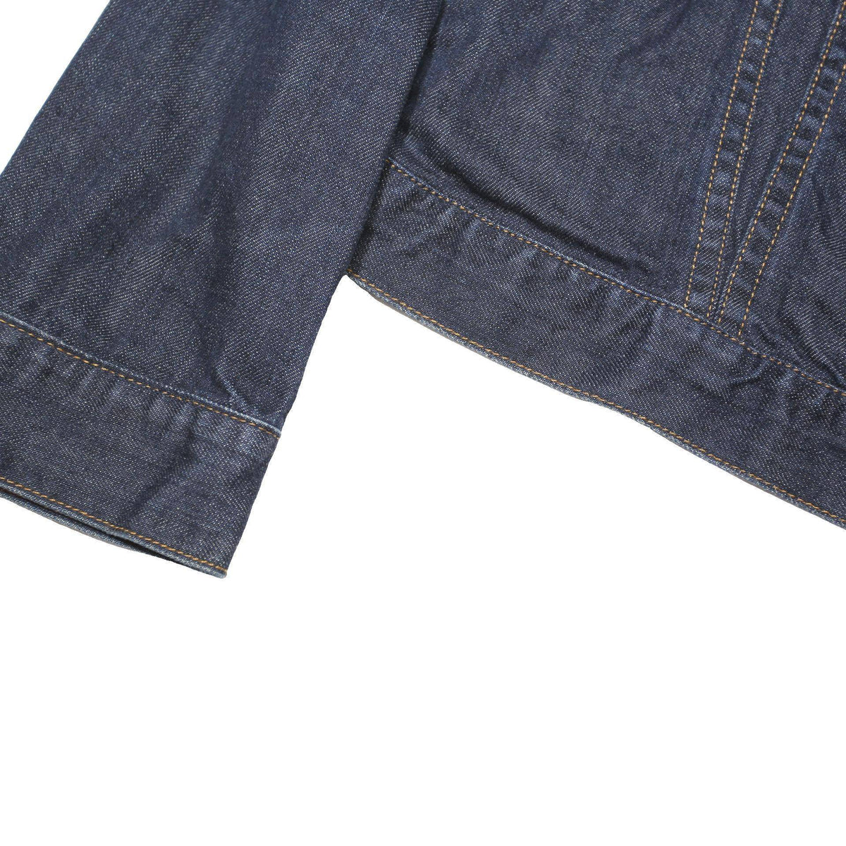 LEVI'S Womens Blue Denim Jacket L Cotton Blend Button Closure Classic Fit
