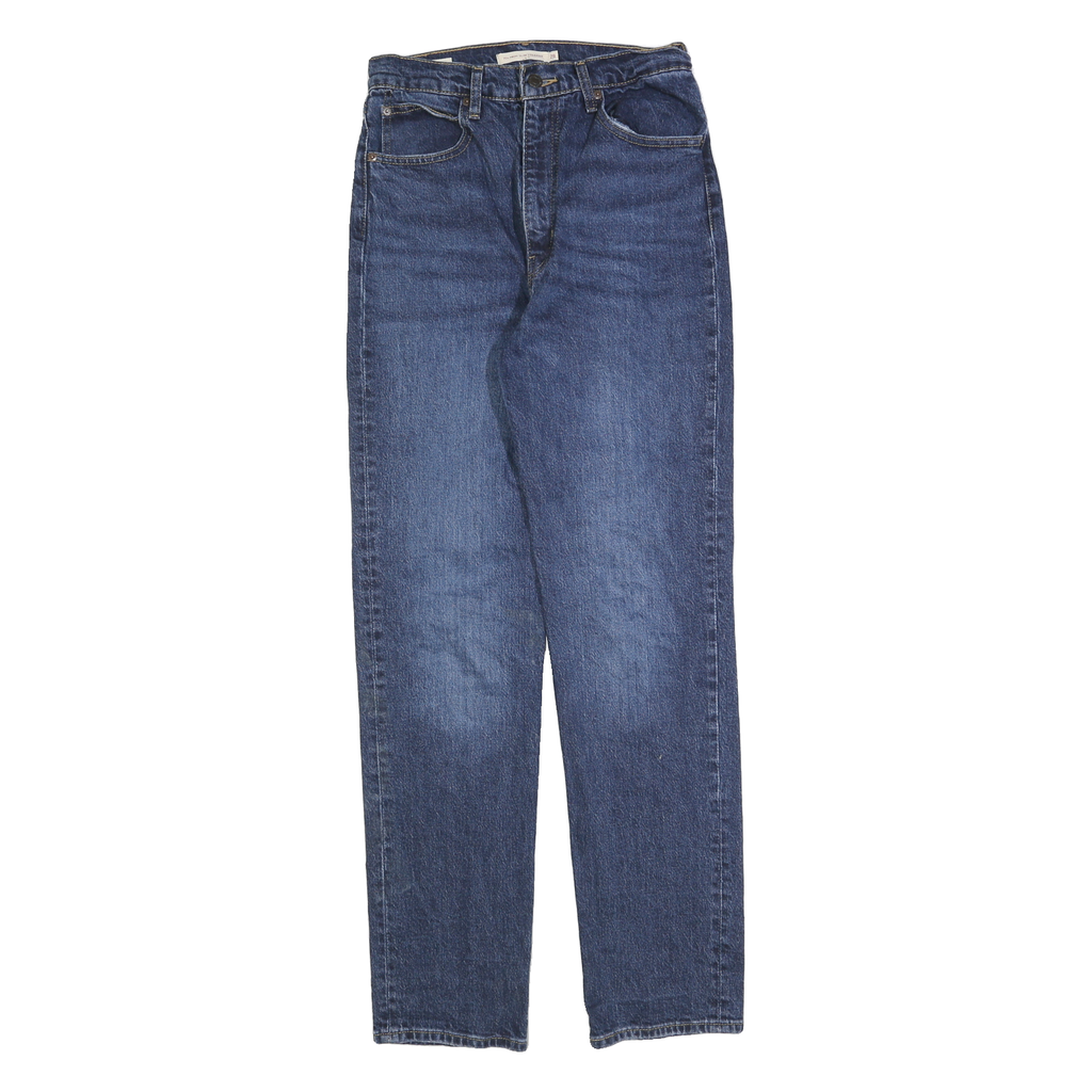 LEVI'S Womens Jeans Blue Regular Straight Denim Medium W28 L31 Classic Cotton