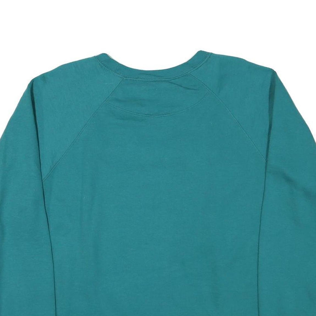 CHAMPION Womens Teal Sweatshirt Crew Neck XL Cotton Blend Pullover Casual