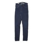 LEVI'S Mens Slim Blue Denim Jeans Zip W24 L29 Cotton Blend Stretch