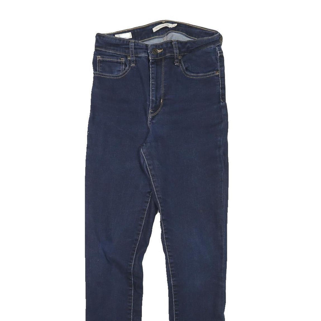 LEVI'S Mens Slim Blue Denim Jeans Zip W24 L29 Cotton Blend Stretch