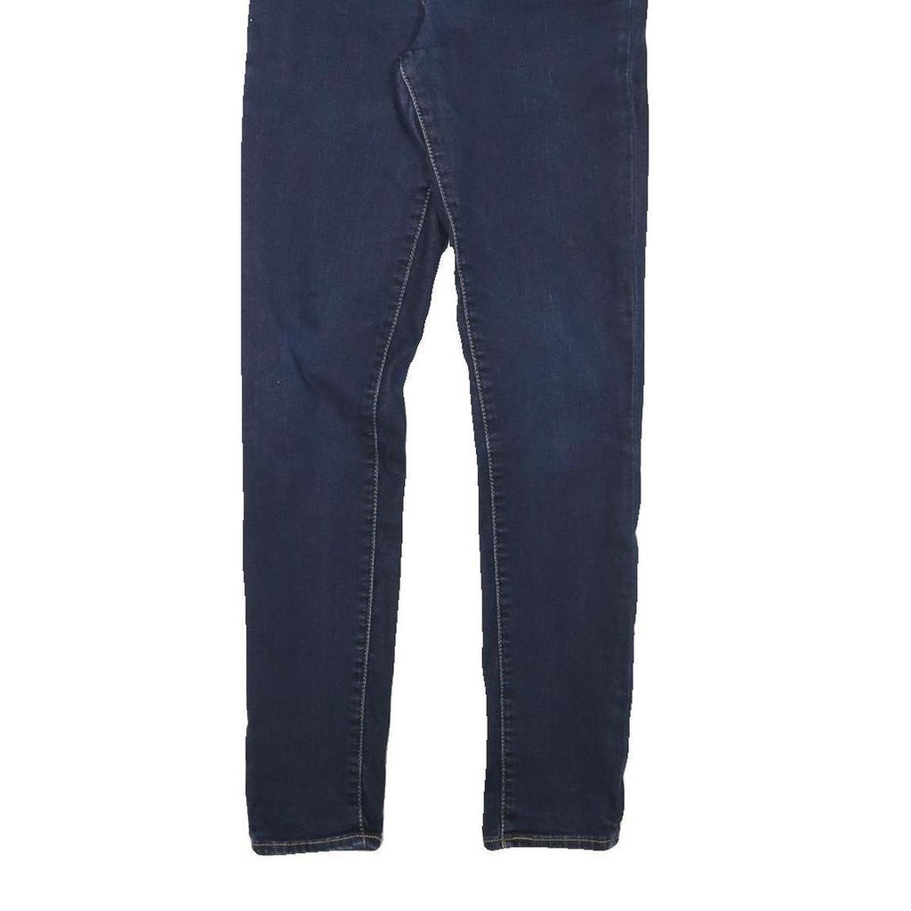 LEVI'S Mens Slim Blue Denim Jeans Zip W24 L29 Cotton Blend Stretch