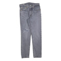 LEVI'S 501S Womens Jeans Blue Slim Skinny Denim Medium W24 L28 Classic Button
