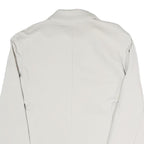 MAX MARA Womens Cream Jacket M Polyester Blend Plain Button Closure Classic Fit