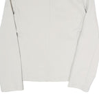 MAX MARA Womens Cream Jacket M Polyester Blend Plain Button Closure Classic Fit